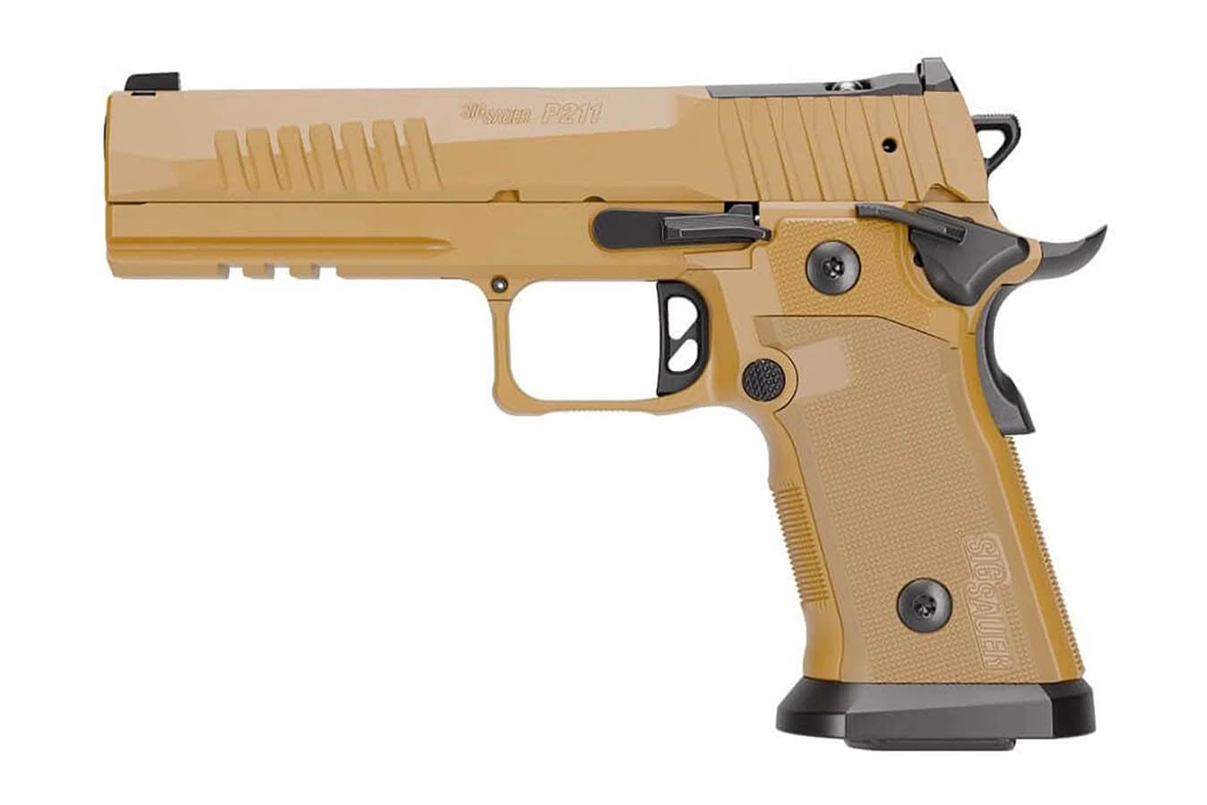Sig Sauer P211-GT5 Coyote 9mm Optic Ready Double Stack 1911 Pistol with Coyote Cerakote Finish