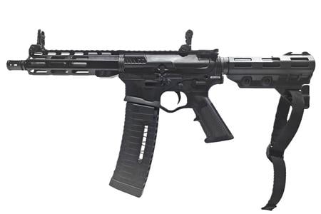 PISTOL IN 5.56X45MM WITH A 7.5` LENGTH BARREL 1/2X28 PITCH ; 7` INCH ALUMINUM ML