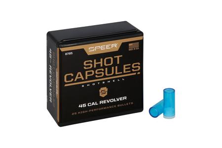 45 COLT CAPSULES WITH BASE PLUGS
