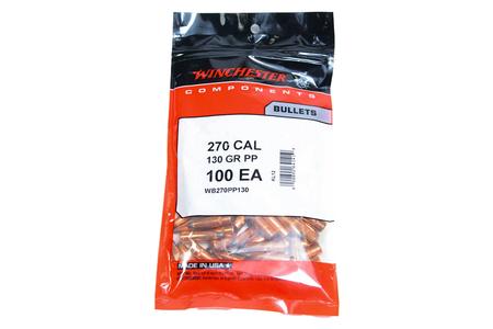 270 WIN 130 GR PP RIFLE BULLETS