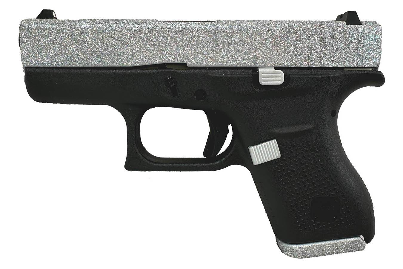 Glock 42 380 ACP Semi-Auto Pistol w/ Diamond Glitter Finish