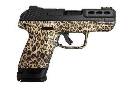 UGER SECURITY 380ACP  LEOPARD PRINT PSTL 3.42`  BBL 15+1RD BLK F.O. FRONT  SIGHT