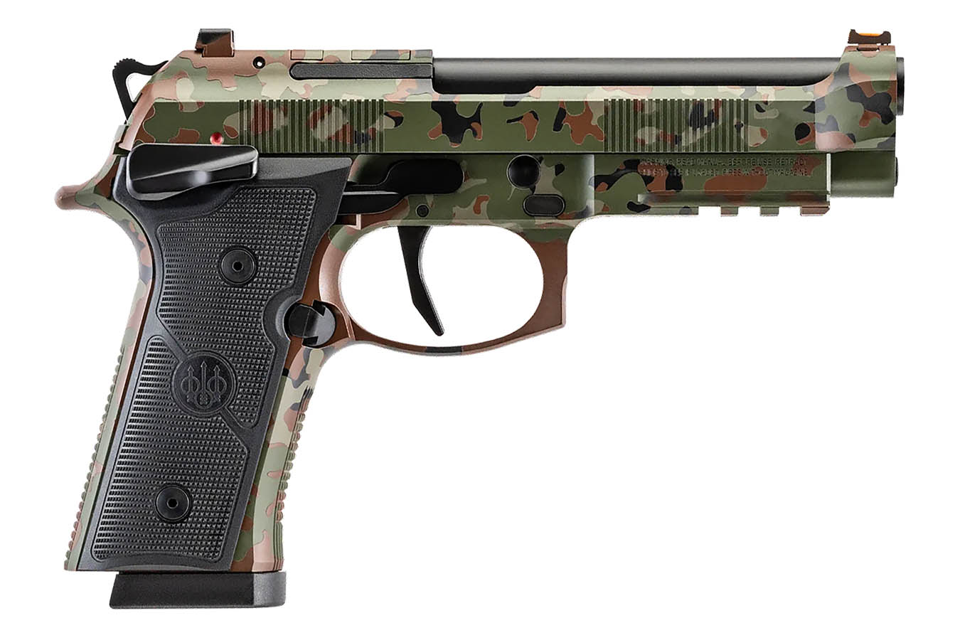 Beretta 92XI Foreign Combat Series 9mm Semi-Auto Pistol w/ Flecktarn Camo Finish