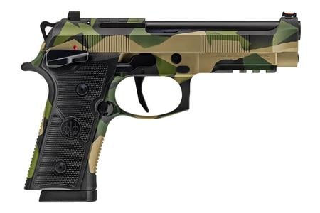 BERETTA 92XI 9MM DCU CAMO SAO 2-18RND MAGS92XI FULL SIZE FRAME 9MM LUGER 18+1 4.70` BLAC