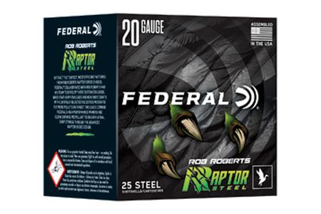 FED RAPTOR STEEL 20GA 3 1OZ #2 25