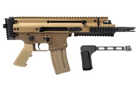 SCAR 15P 5.56X45MM 30+1 7.50` BLACK STEEL BARREL, FLAT DARK EARTH ANODIZED PICAT