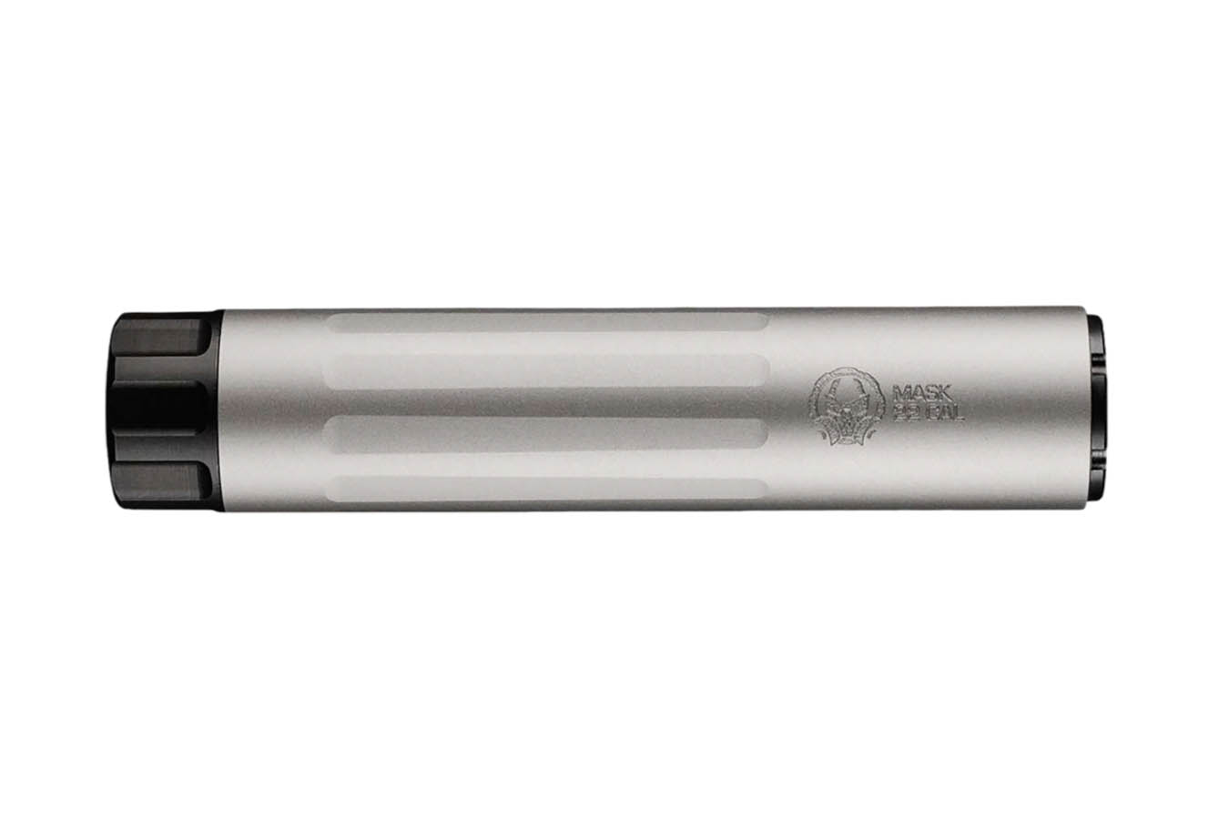 Dead Air Mask HD 22LR Suppressor with Silver Finish