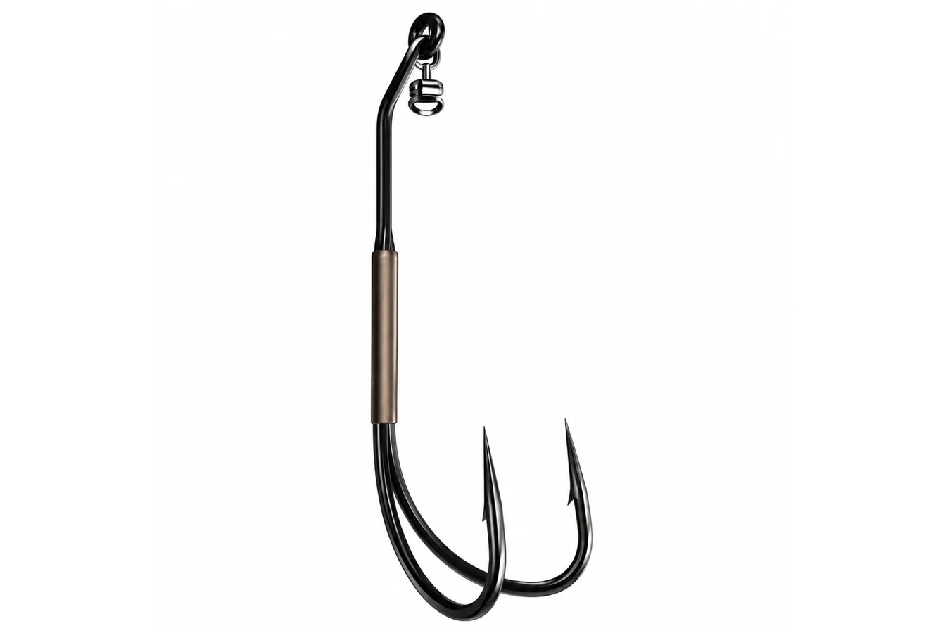Mustad AlphaPoint Frog Trailer Double Hook 2/0