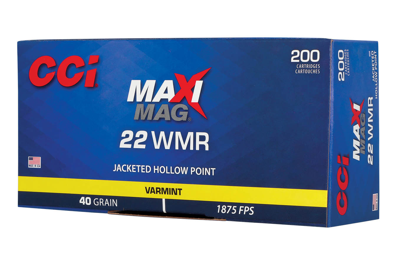 CCI 22 WMR 40 gr Maxi-Mag JHP Troy Landry Special Edition 200/Box