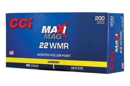 22 WMR MAXI MAG 40 GR JHP