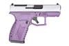 DERYA FIREARMS SPORTS SOUTH EXCLUSIVE MICRO COMPACT 9MM LUGER 15+1 3.50` BLACK BARREL, SILVER A