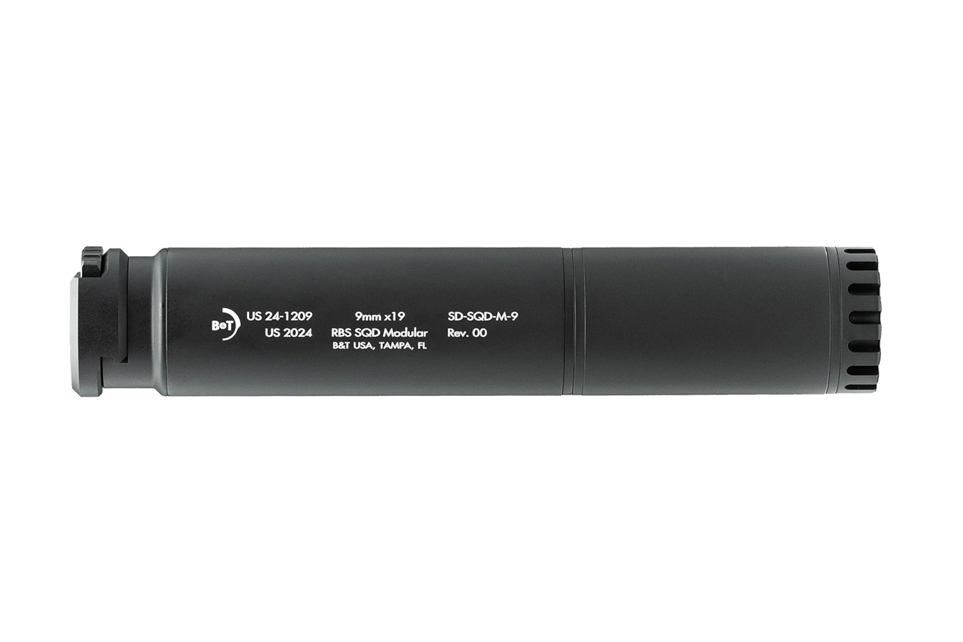 B&T SQD-M 9mm Suppressor