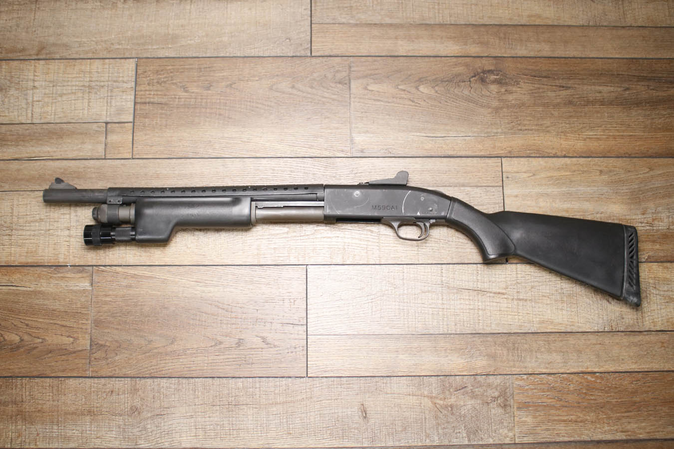 Mossberg M590A1 12GA Police Trade-In Shotgun with Light Forend