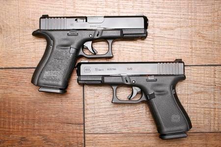 GLOCK 19GEN5 9MM POLICE TRADE-IN (FAIR) NIGHT SIGHTS