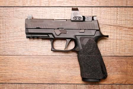 P320 XCARRY ROMEO1 PRO 9MM STIPPLED POLICE TRADE-IN (GOOD) CONDITION