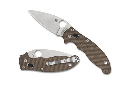 SPYDERCO MANIX 2 BRN CANVAS CPM