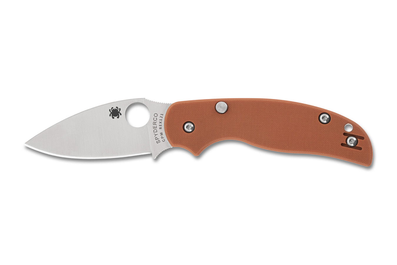 Spyderco Sage 6 Folding Knife Burnt Orange