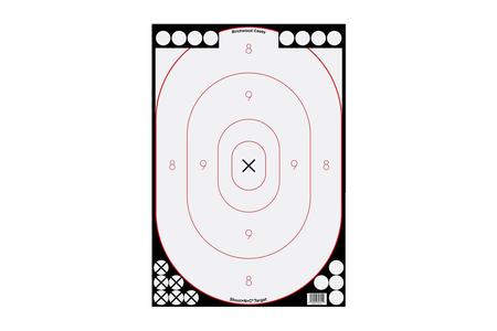 B/C SHT-N-C WHITE/BLK SLHOUT 5-12X18