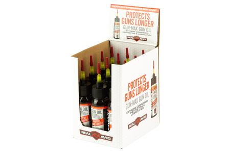 REAL AVID GUN MAX OIL 1OZ 12PK PDQ