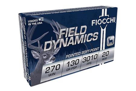 FIOCCHI SHOOTING DYNAMICS 270 WIN 130GR PSP 20/BX