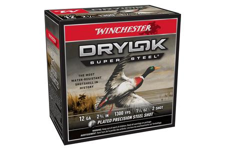12 GA 2-3/4 IN 1-1/4 OZ MAGNUM PLATED DRYLOCK