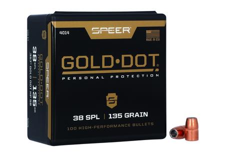 SPR GOLD DOT .357 135GR HP SB 100CT