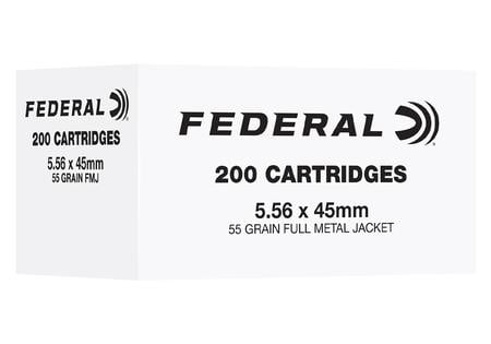 FED 5.56NATO 55GR FMJ 200/1000