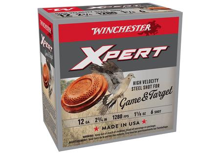 12 GA 2-3/4 IN 1-1/8 OZ XPERT HI-VELOCITY STEEL SUPER-X