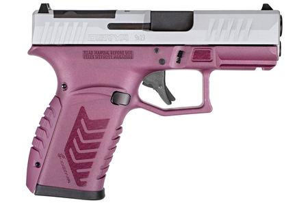 9MM LUGER 15+1 3.50` BLACK BARREL, SILVER OPTIC READY, BLACK CHERRY FRAME