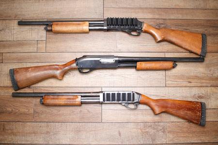 870 POLICE MAGNUM (WOOD FURNITURE) (SATIN FINISH) 12GA USED