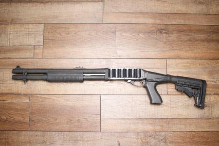 870 POLICE MAGNUM (RIBBED FOREGRIP) (EXTENDED TUBE) (PISTOL GRIP) 12GA USED