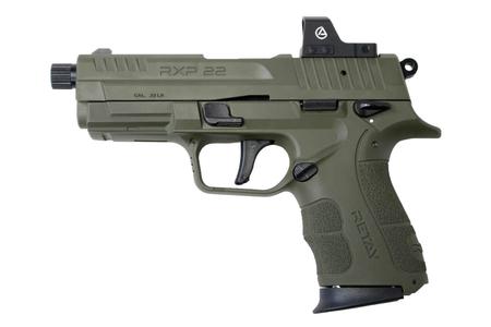 RETAY USA RXP22 OD GREEN THREAD  BARREL W/ 13 RD  18RD MAGAZINES + AEGIS SENTINEL S RED D