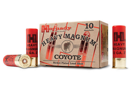 HORNADY 12 Gauge Nickel 3 Inch Heavy Magnum Coyote 10/Box