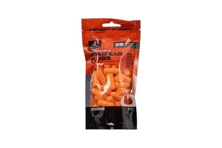 WALKERS FOAM EAR PLUGS 25 PAIRS ORG