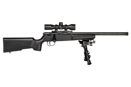 SAVAGE RASCAL TARGET XP LH .22 16 1/8    BBL 4X32 SCOPE THRD