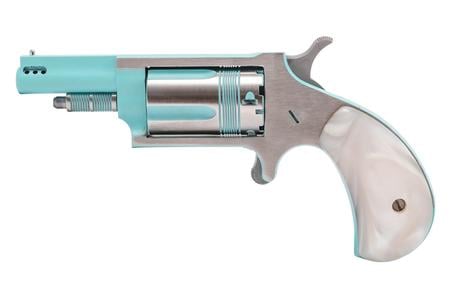 NORTH AMERICAN ARMS 22 MAG 5 SHOT TURQUOISE CERAKOTE