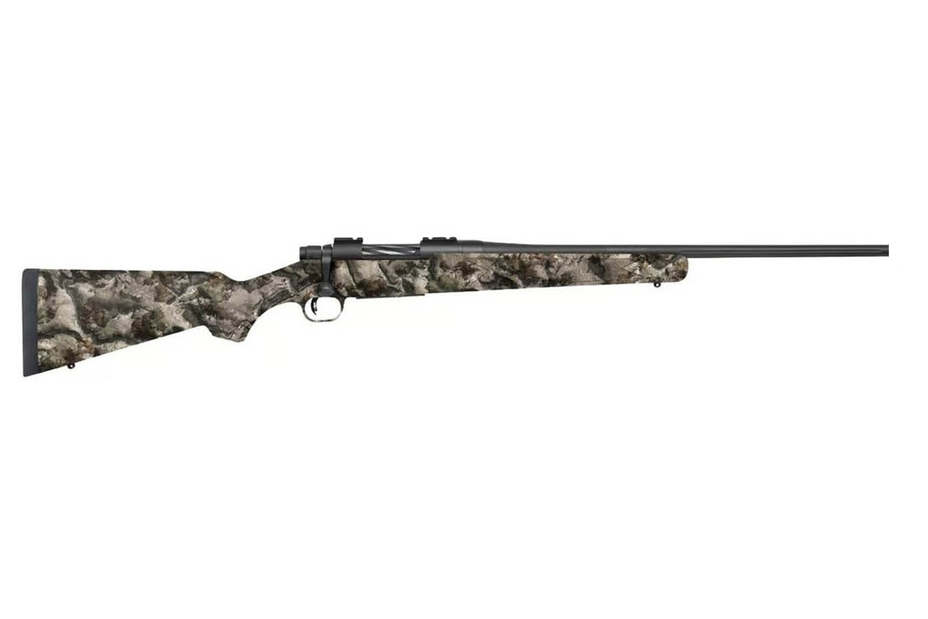 Mossberg Patriot Super Bantam 243 Win Bolt-Action Rifle with Mossy Oak Terra Camo Stock