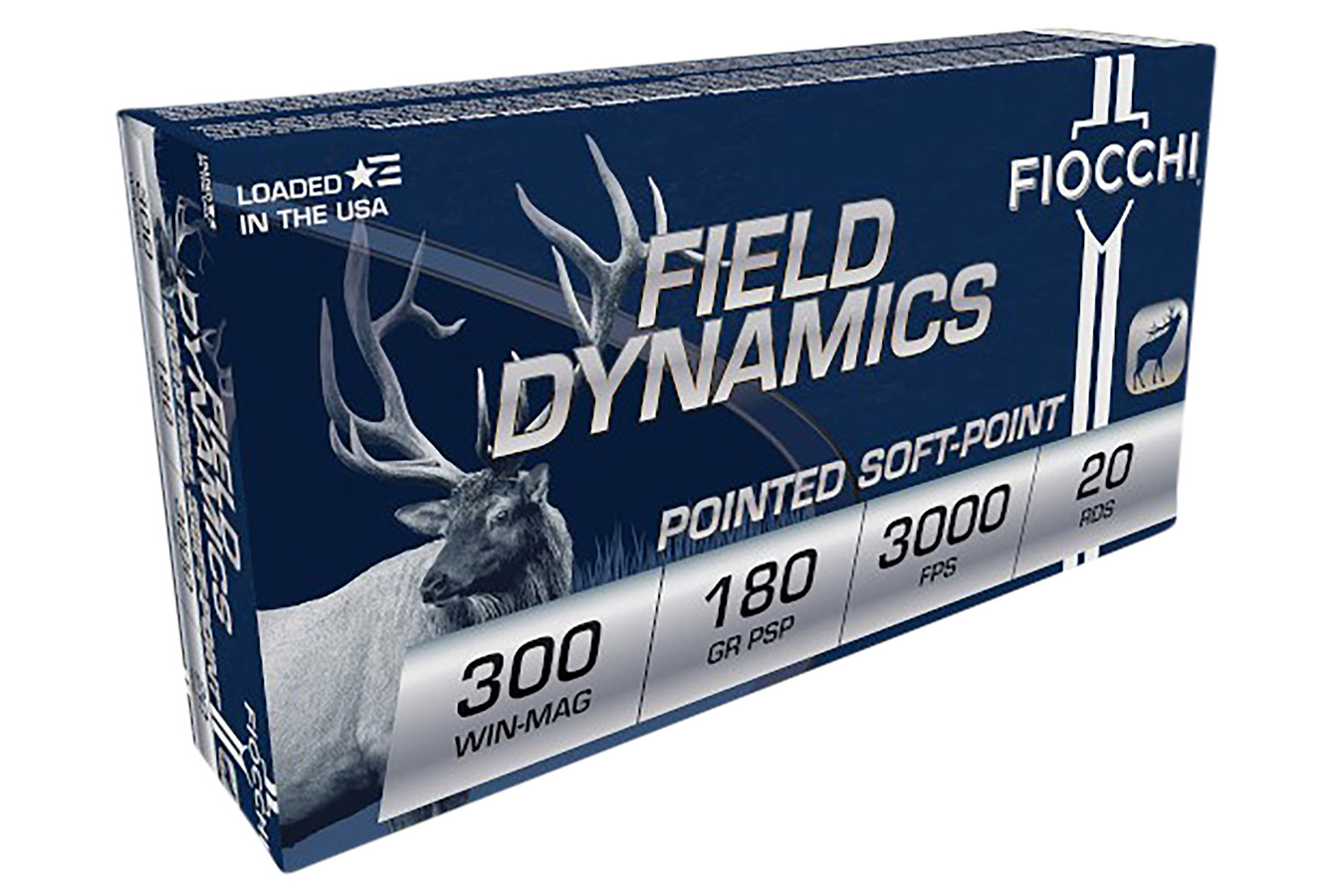 Fiocchi 300 Win Mag 180 gr PSP Interlock BT Field Dynamics 20/Box