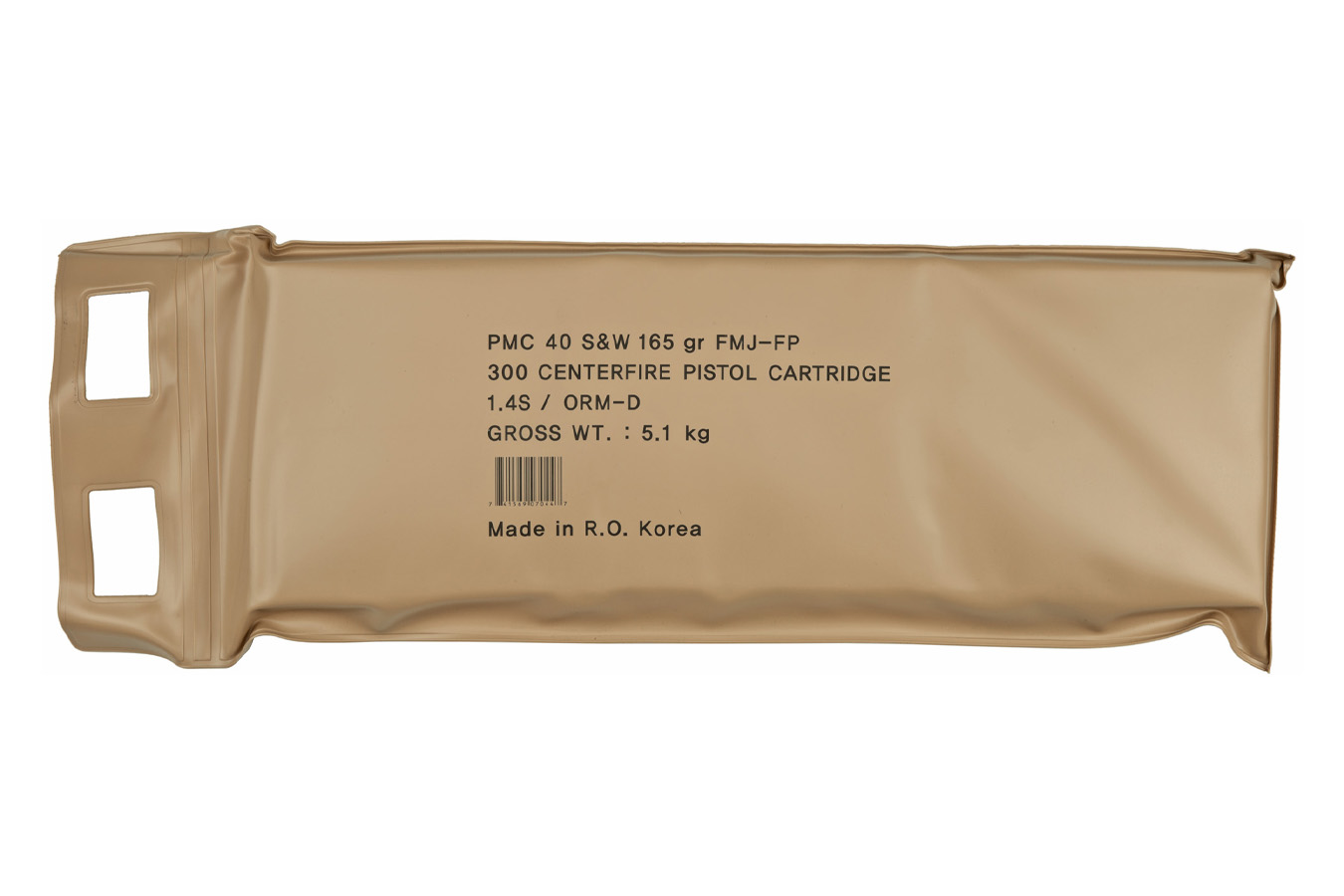 PMC 40 S&W 165Gr FMJ Bronze 300/Box