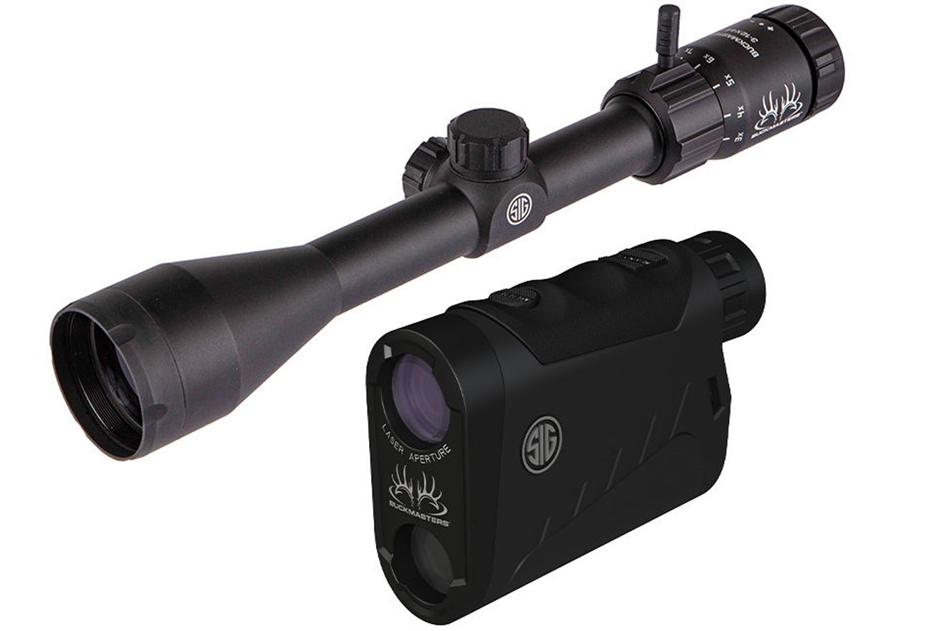 Sig Sauer Buckmasters Rangefinder and 3-9X50 Riflescope Kit
