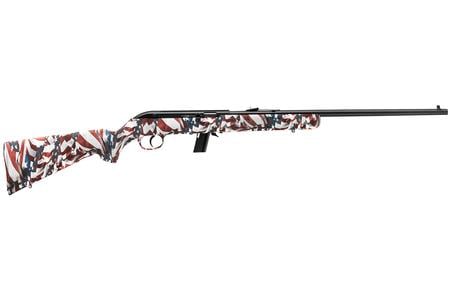 SAV 64F 22LR 21 10RD R/W/B FLAG