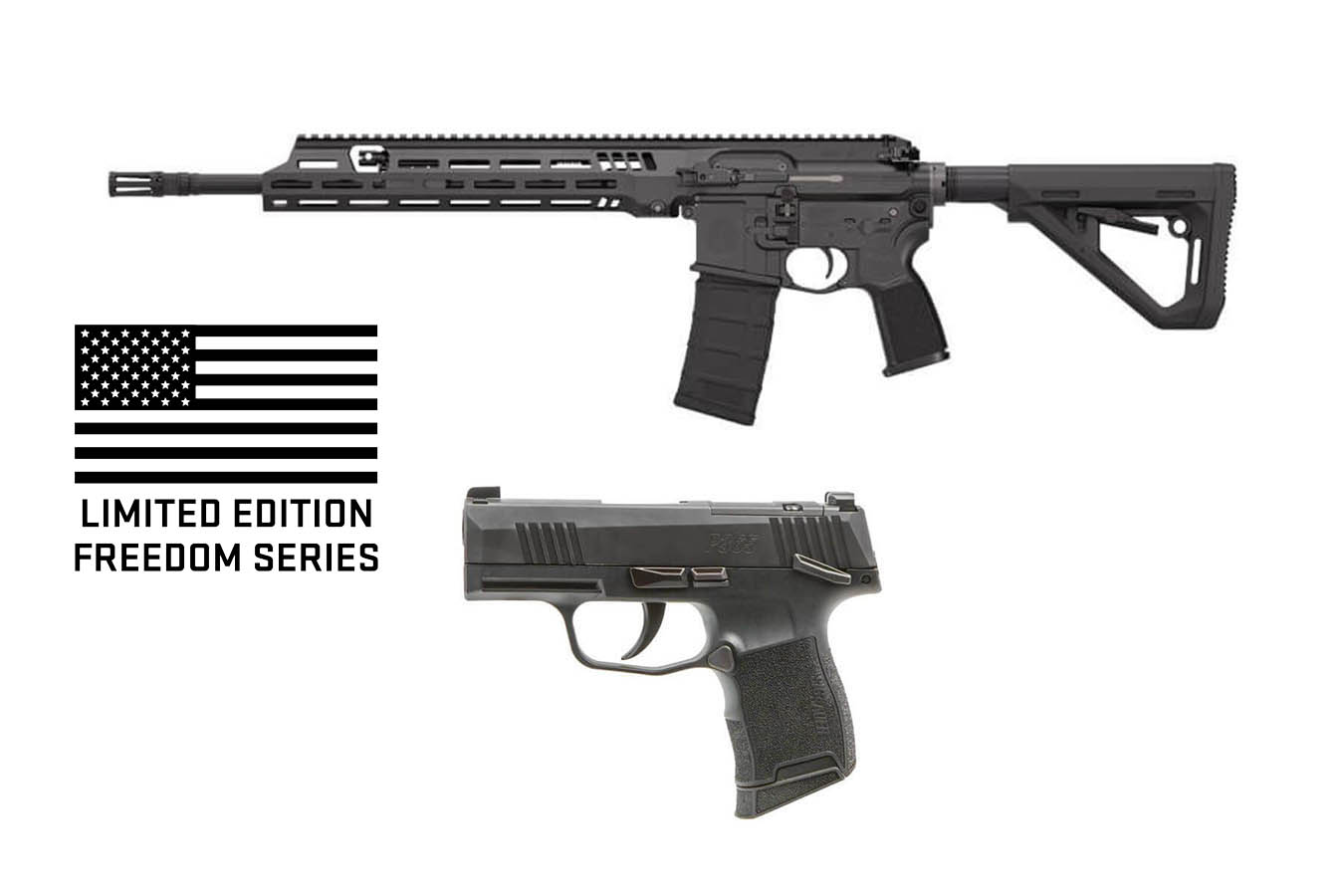 Sig Sauer 516G3 5.56mm Freedom Package with Sig Sauer P365 Pistol