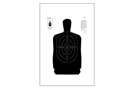 ACTION B-34           STND SILHTE  TARGET    100BX