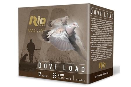 RIO RDL2875    DOVE LOAD 12G  2-3/4  7-1/2   25/10