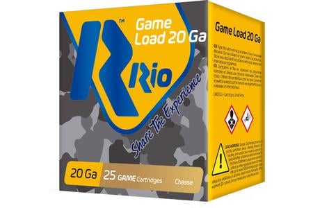 RIO RC2075     GAME LOAD   20 2.75 7SHT 1OZ  25/10