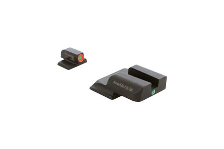 AMER SW245   I-DOT NS SW SHIELD        GRN/ORG/GRN