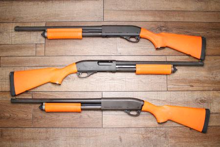ODRC REMINGTON 870 POLICE MAGNUM 12GA SYNTHETIC ORANGE 18IN USED