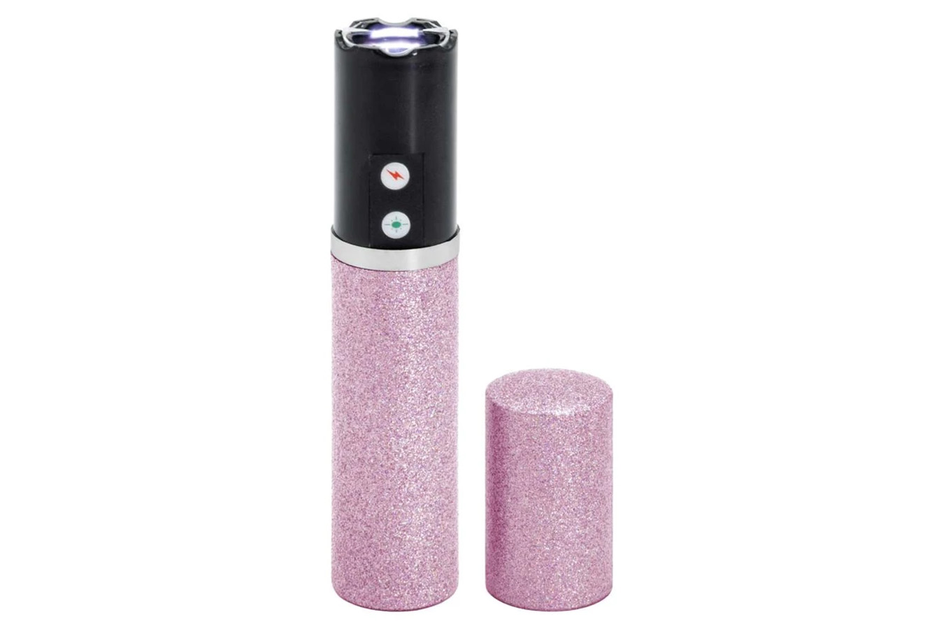 Sabre 2-In-1 Fashionable Stun Gun with Flashlight Pink