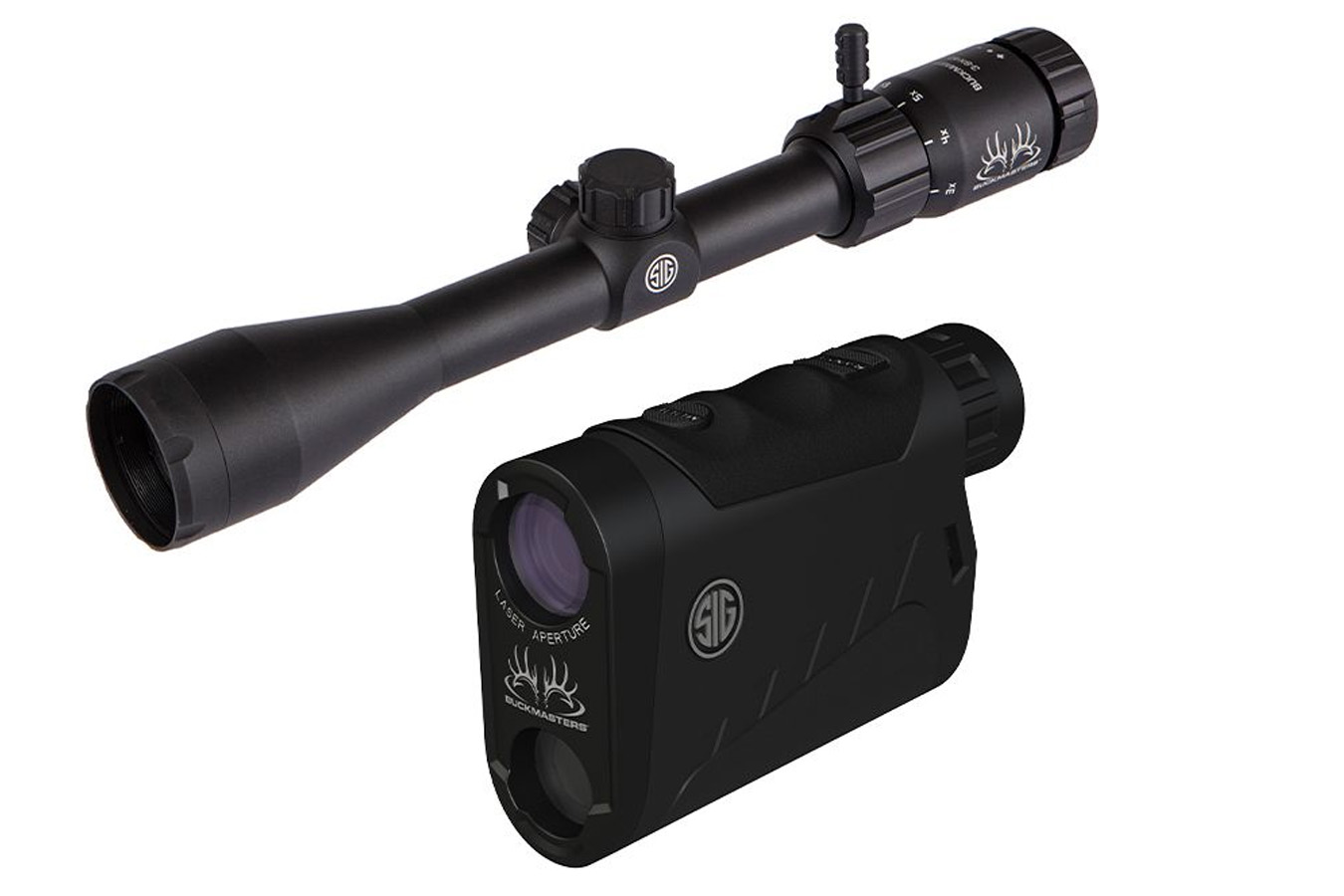 Sig Sauer Buckmasters Rangefinder and 3-9X40 Riflescope Kit