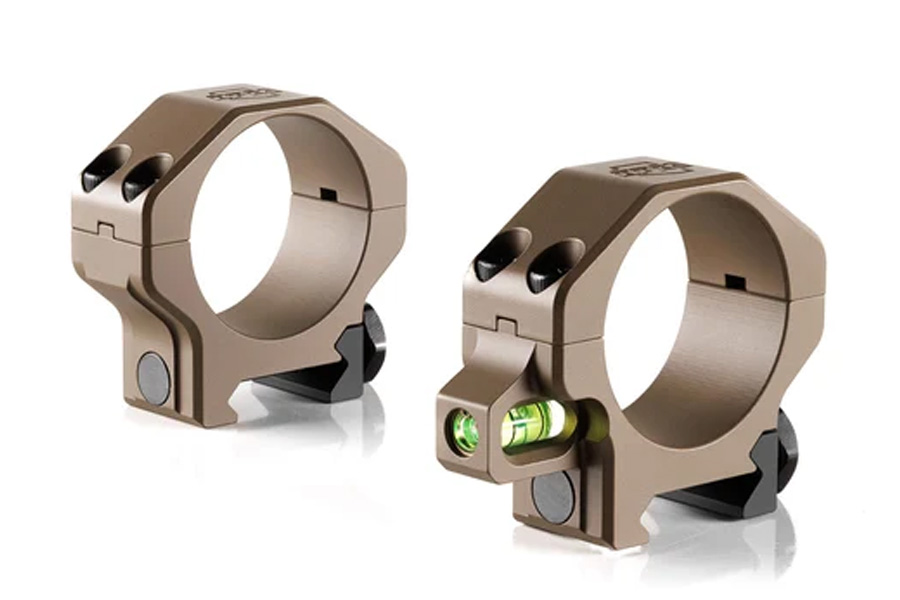 RPM 30mm Integrated Bubble .885 Inch High Scope Ring Set FDE